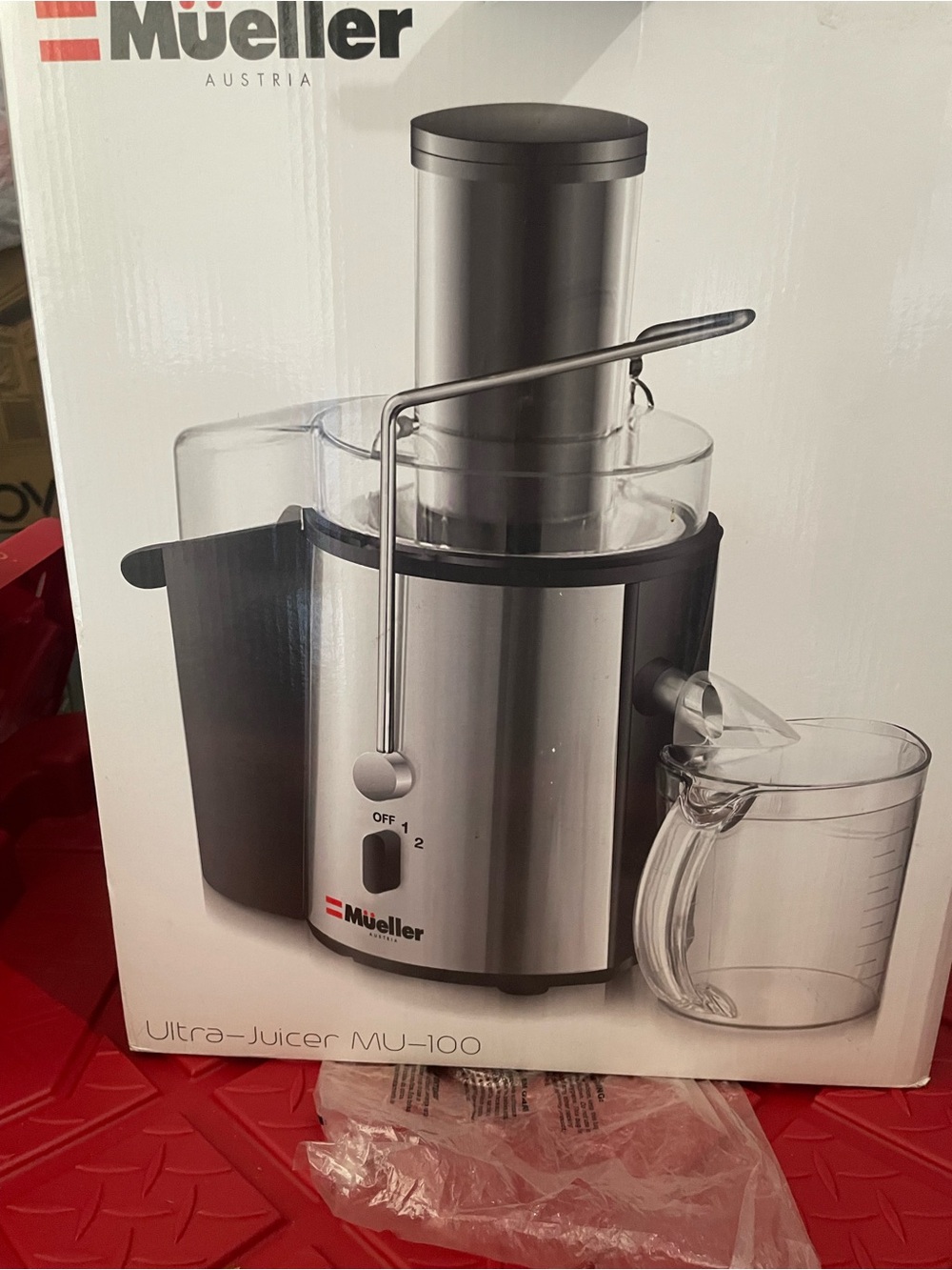 Mueller Ultra-Juicer MU-100 Stainless Steel (Silver)